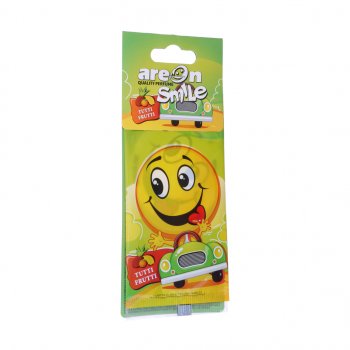 68 р. Ароматизатор подвесной пластина (тутти-фрутти) Smile AREON AREON asd14  с доставкой в г. Майкоп. Увеличить фотографию 1