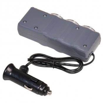 499 р. Разветвитель прикуривателя 3-х гнездовой 12V 1USB AIRLINE AIRLINE asp-3u-03  с доставкой в г. Майкоп. Увеличить фотографию 4