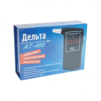 2 499 р. Алкотестер цифровой до 1.99 промилле LCD дисплей, звуковой сигнализатор ДЕЛЬТА ДЕЛЬТА ат-400  с доставкой в г. Майкоп. Увеличить фотографию 3