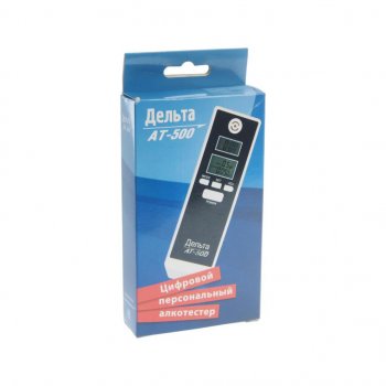 899 р. Алкотестер цифровой до 1.99 промилле два LCD дисплея, звуковой сигнализатор ДЕЛЬТА ДЕЛЬТА ат-500  с доставкой в г. Майкоп. Увеличить фотографию 2