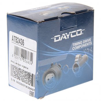 1 369 р. Ролик ГРМ HYUNDAI Elantra (00-),Matrix (01-),Tucson KIA Ceed,Sportage (04-) обводной DAYCO DAYCO atb2436  с доставкой в г. Майкоп. Увеличить фотографию 3