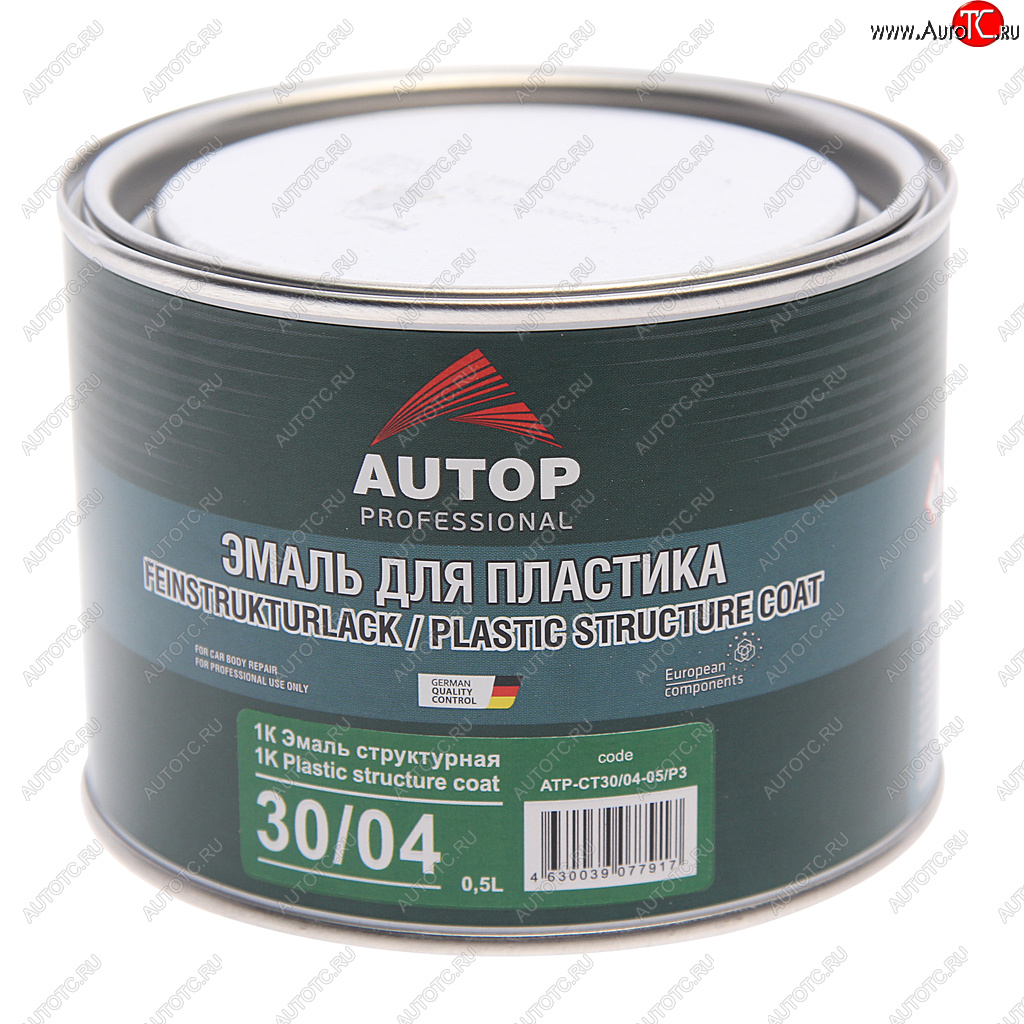 839 р. Краска для бамперов серая структурная 0.5л AUTOP AUTOP atр-ct3004-05p3  с доставкой в г. Майкоп