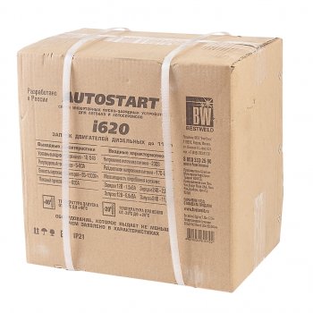 24 599 р. Устройство пуско-зарядное 12-24V55-1500Ач600А в кейсе BESTWELD BESTWELD autostart i620  с доставкой в г. Майкоп. Увеличить фотографию 8