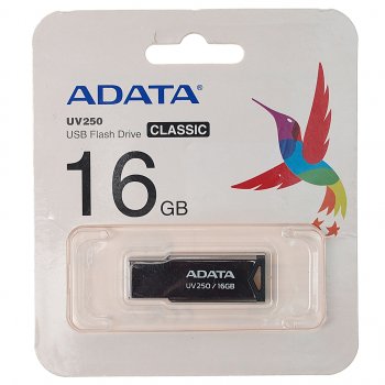 499 р. Карта памяти USB 16GB A-DATA A-DATA auv250-16g-rbk  с доставкой в г. Майкоп. Увеличить фотографию 1