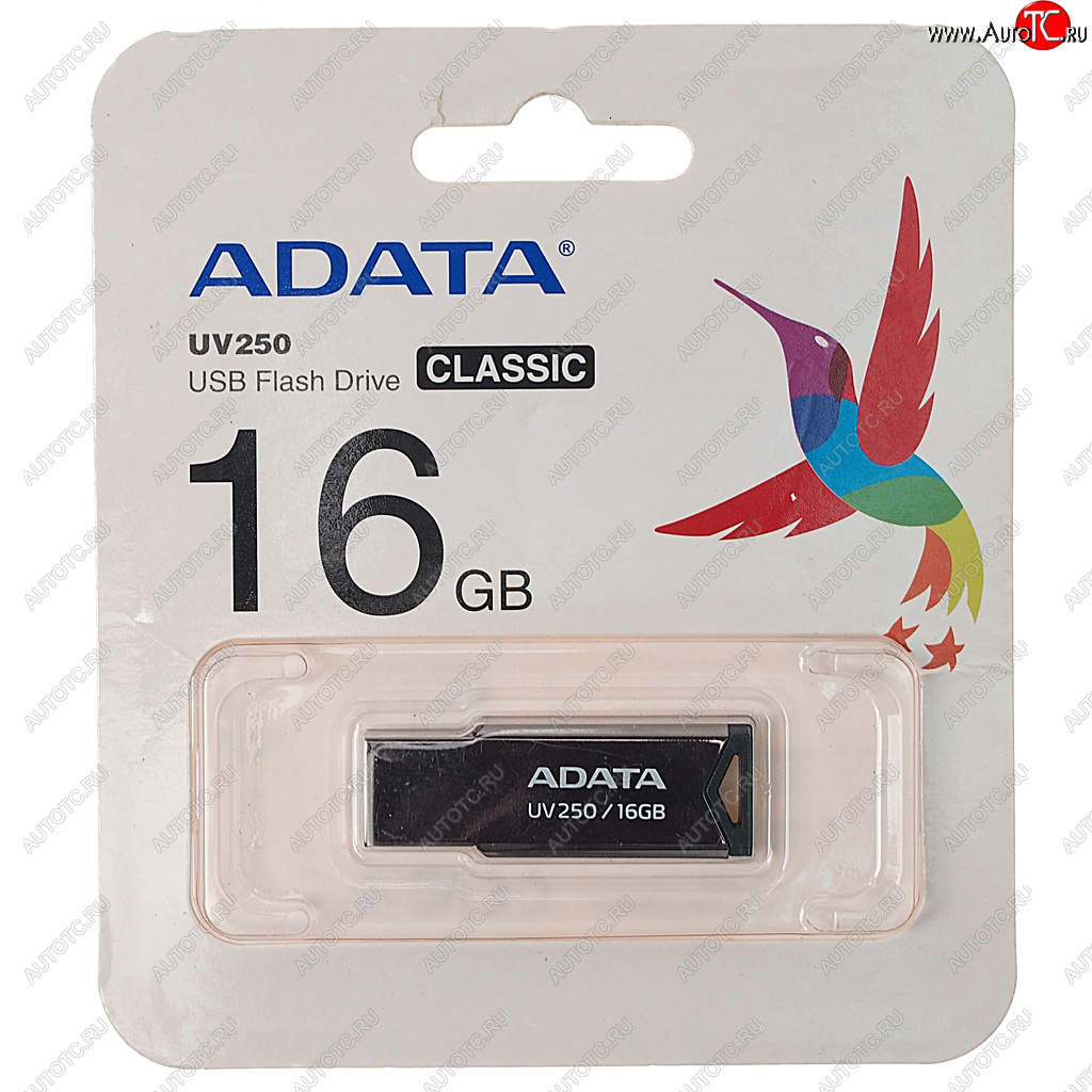499 р. Карта памяти USB 16GB A-DATA A-DATA auv250-16g-rbk  с доставкой в г. Майкоп