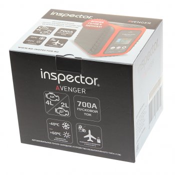 11 249 р. Устройство пусковое 12V 700А INSPECTOR INSPECTOR avenger INSPECTOR avenger  с доставкой в г. Майкоп. Увеличить фотографию 2