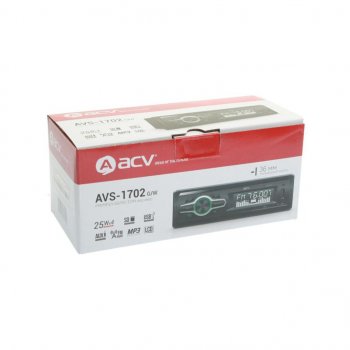 1 549 р. Магнитола автомобильная 1DIN ACV ACV avs-1702w ACV avs-1702w  с доставкой в г. Майкоп. Увеличить фотографию 3