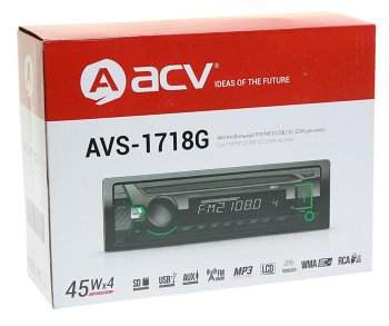 1 999 р. Магнитола автомобильная 1DIN ACV ACV avs-1718g  с доставкой в г. Майкоп. Увеличить фотографию 3