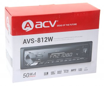 2 699 р. Магнитола автомобильная 1DIN ACV ACV avs-812w  с доставкой в г. Майкоп. Увеличить фотографию 4