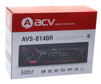 2 999 р. Магнитола автомобильная 1DIN ACV ACV avs-814br  с доставкой в г. Майкоп. Увеличить фотографию 4