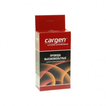1 299 р. Провод высоковольтный CHEVROLET Lacetti (03-) (1.41.6) комплект CARGEN CARGEN ax-106  с доставкой в г. Майкоп. Увеличить фотографию 2