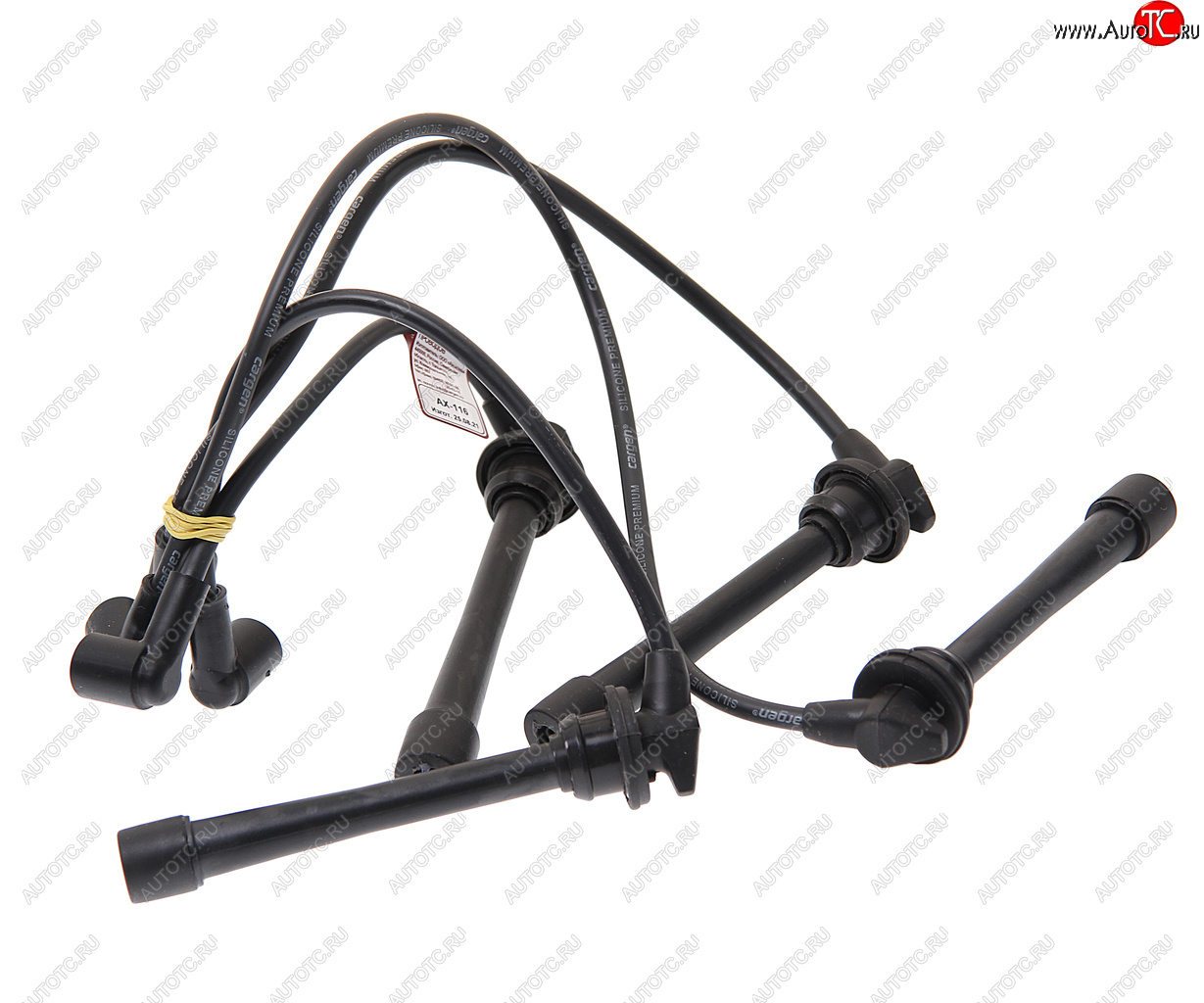 1 869 р. Провод высоковольтный HYUNDAI Elantra (1.61.82.0),Sonata 5 (06-) (2.0) комплект CARGEN CARGEN ax116  с доставкой в г. Майкоп