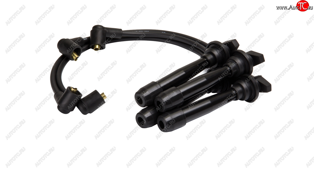 2 399 р. Провод высоковольтный HYUNDAI Accent (99-),Getz (02-) (1.41.6 DOHC) комплект CARGEN CARGEN ax117  с доставкой в г. Майкоп