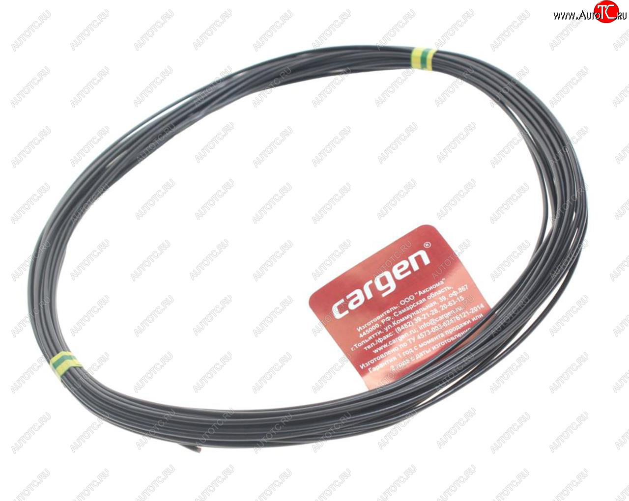 369 р. Провод монтажный ПВАМ 10м (сечение 0.75 кв.мм) черный CARGEN CARGEN ax3512  с доставкой в г. Майкоп