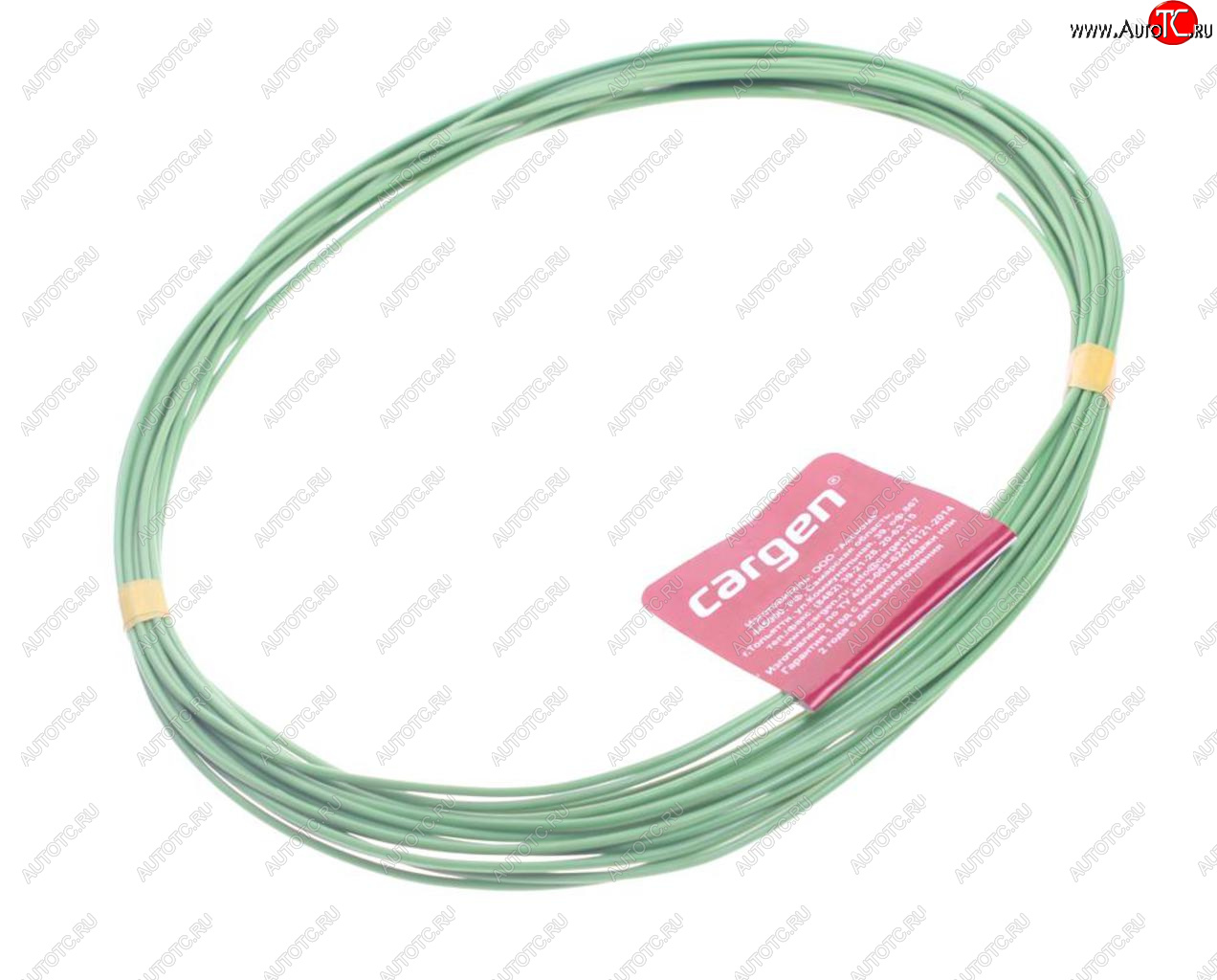 369 р. Провод монтажный ПВАМ 10м (сечение 0.75 кв.мм) зеленый CARGEN CARGEN ax3515  с доставкой в г. Майкоп