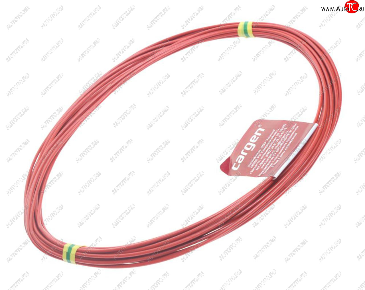499 р. Провод монтажный ПВАМ 10м (сечение 1.5 кв.мм) красный CARGEN CARGEN ax3551  с доставкой в г. Майкоп