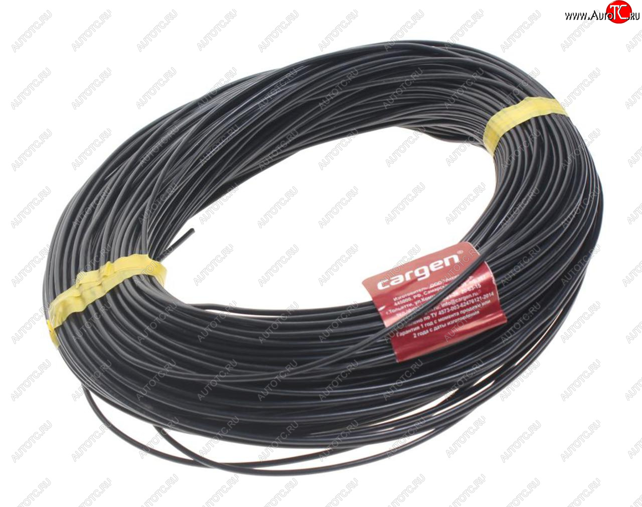 5 999 р. Провод монтажный ПВАМ 100м (сечение 2.5 кв.мм) черный CARGEN CARGEN ax3581002  с доставкой в г. Майкоп