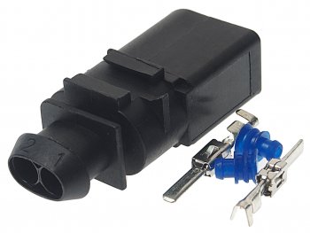 186 р. Разъем VW AUDI SEAT SKODA электрический 2-х контактный CARGEN CARGEN ax6612s  с доставкой в г. Майкоп. Увеличить фотографию 2