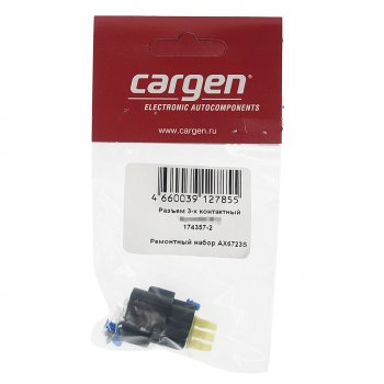 166 р. Разъем FORD электрический 3-х контактный датчика скорости CARGEN CARGEN ax6723s  с доставкой в г. Майкоп. Увеличить фотографию 3