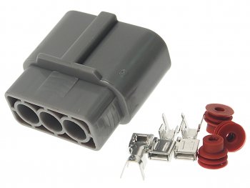 163 р. Разъем TOYOTA LEXUS A 3-х контактный (межжгутовые соединения) CARGEN CARGEN ax6743s  с доставкой в г. Майкоп. Увеличить фотографию 2