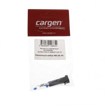 136 р. Разъем HYUNDAI KIA электрический 2-х контактный (DJ7021Y-0.6-11) CARGEN CARGEN ax6862s  с доставкой в г. Майкоп. Увеличить фотографию 3