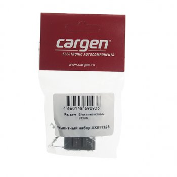 389 р. Разъем 12-ти контактный CARGEN CARGEN ax81112s  с доставкой в г. Майкоп. Увеличить фотографию 3