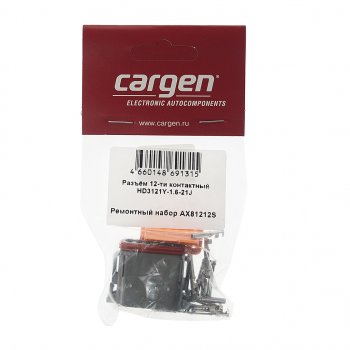 429 р. Разъем SCANIA 12-и контактный ответная часть AX81012S CARGEN CARGEN ax81212s  с доставкой в г. Майкоп. Увеличить фотографию 3