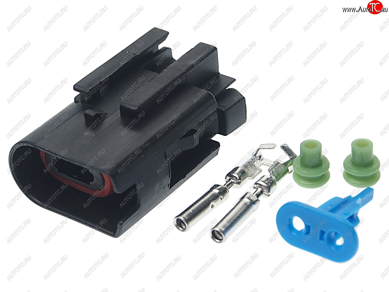 287 р. Разъем FORD 2-х контактный датчика износа тормозных колодок CARGEN CARGEN ax8532s  с доставкой в г. Майкоп