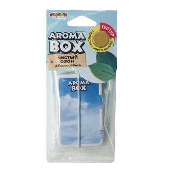 152 р. Ароматизатор подвесной картон высококапиллярный (чистый озон) Aroma Box FOUETTE FOUETTE b-15  с доставкой в г. Майкоп. Увеличить фотографию 1