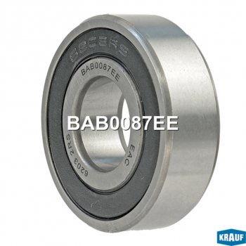 148 р. Подшипник генератора MITSUBISHI MAZDA TOYOTA (17x40x12мм) шариковый KRAUF KRAUF bab0087ee  с доставкой в г. Майкоп. Увеличить фотографию 2