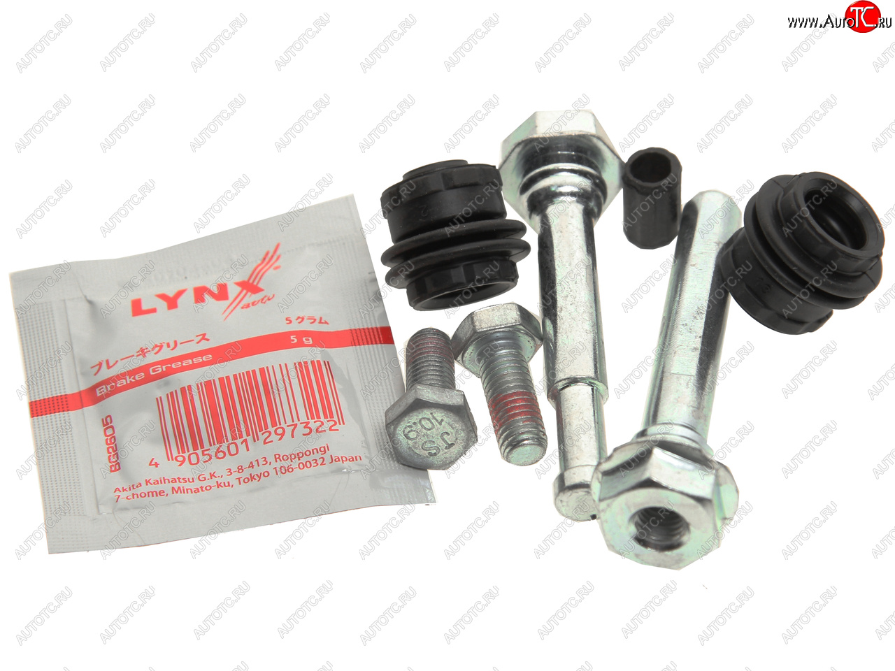 759 р. Направляющая суппорта AUDI A3 (13-) тормозного переднего комплект LYNX LYNX bc2139  с доставкой в г. Майкоп