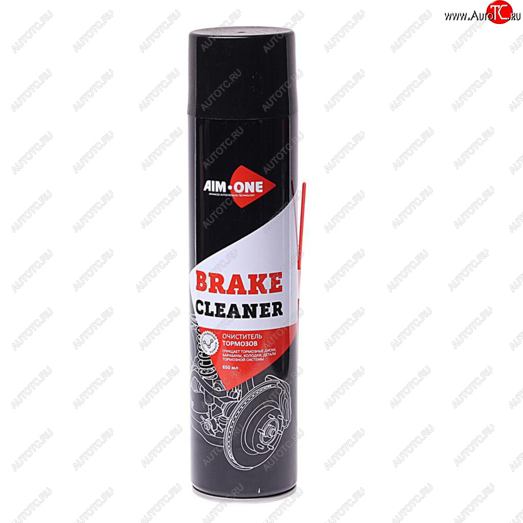 379 р. Очиститель тормозов 650мл аэрозоль Brake Cleaner AIM-ONE AIM-ONE bc-650  с доставкой в г. Майкоп