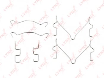 519 р. Ремкомплект MITSUBISHI Pajero Sport (00-) колодок тормозных задних LYNX LYNX bc8497  с доставкой в г. Майкоп. Увеличить фотографию 3