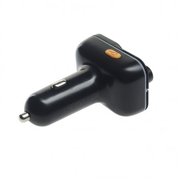 1 499 р. Устройство зарядное в прикуриватель с трансмиттером (bluetooth,hands free) черное XO XO bcc09 black  с доставкой в г. Майкоп. Увеличить фотографию 3