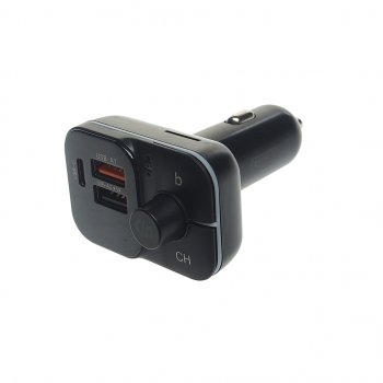 1 499 р. Устройство зарядное в прикуриватель с трансмиттером (bluetooth,hands free) черное XO XO bcc09 black  с доставкой в г. Майкоп. Увеличить фотографию 1