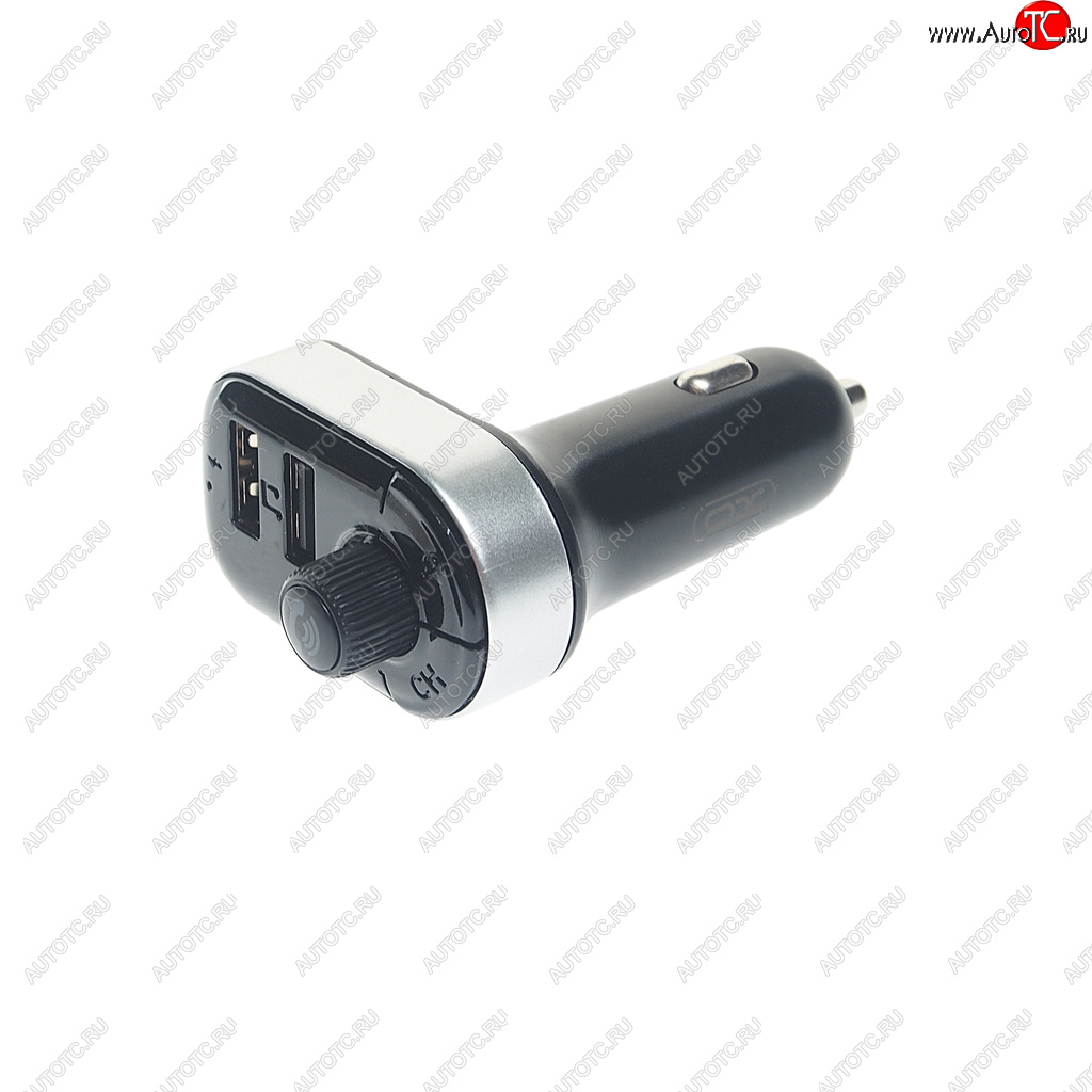 979 р. Устройство зарядное в прикуриватель с трансмиттером (bluetooth,hands free) черное XO XO bcc10 black  с доставкой в г. Майкоп