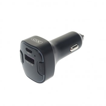 1 039 р. Устройство зарядное в прикуриватель с трансмиттером (bluetooth,hands free) черное XO XO bcc12  с доставкой в г. Майкоп. Увеличить фотографию 1