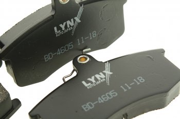 889 р. Колодки тормозные передние (4шт.) LYNX Лада 2108 (1984-2003)  с доставкой в г. Майкоп. Увеличить фотографию 2