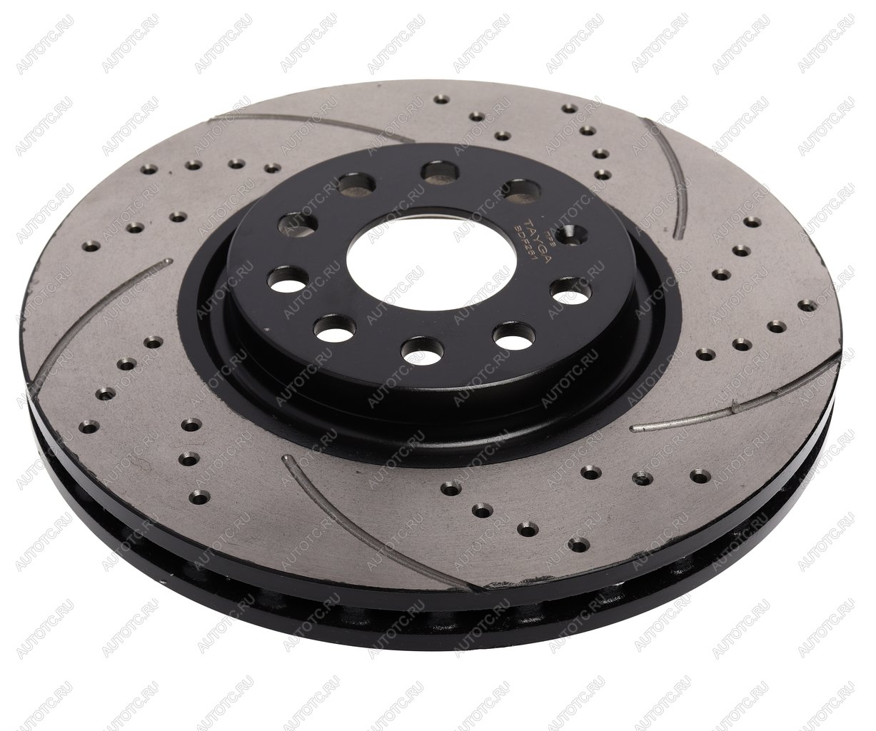 14 599 р. Диск тормозной VW Sharan (10-) SKODA Kodiaq (16-) передний перфорированный комплект TAYGA TAYGA bdf261  с доставкой в г. Майкоп
