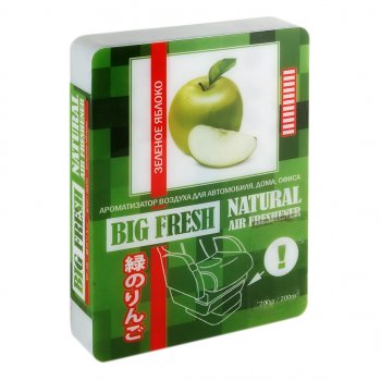 619 р. Ароматизатор под сиденье гелевый (яблоко зеленое) Big Fresh FKVJP FKVJP bf-56 FKVJP bf-56  с доставкой в г. Майкоп. Увеличить фотографию 1
