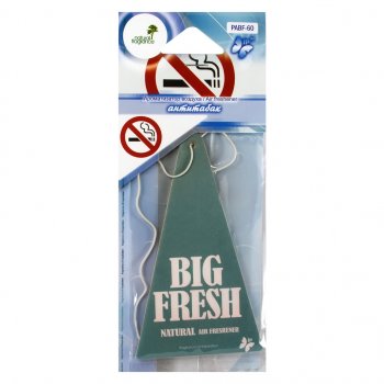 102 р. Ароматизатор подвесной пластина (антитабак) Big Fresh FKVJP FKVJP bf-60  с доставкой в г. Майкоп. Увеличить фотографию 1