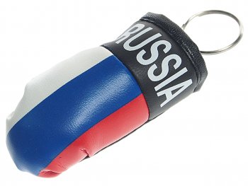 128 р. Брелок Перчатка Россия 4х8см MASHINOKOM MASHINOKOM bgm 025  с доставкой в г. Майкоп. Увеличить фотографию 1