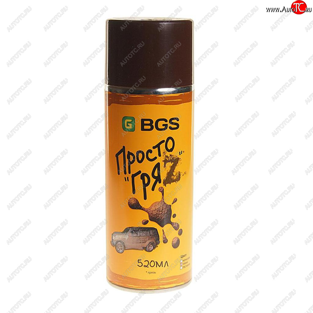 769 р. Автогрязь аэрозоль глина коричневая 520мл BGS BGS bgs-01  с доставкой в г. Майкоп