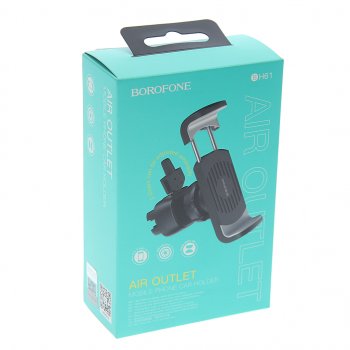 299 р. Держатель телефона на дефлектор BOROFONE BOROFONE bh61 black gray  с доставкой в г. Майкоп. Увеличить фотографию 3