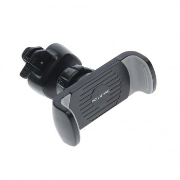 299 р. Держатель телефона на дефлектор BOROFONE BOROFONE bh61 black gray  с доставкой в г. Майкоп. Увеличить фотографию 1