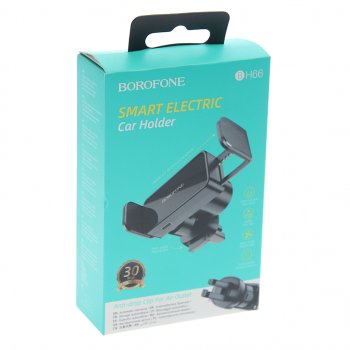899 р. Держатель телефона на дефлектор BOROFONE BOROFONE bh66 black metal gray  с доставкой в г. Майкоп. Увеличить фотографию 4