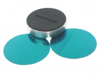 234 р. Держатель телефона универсальный магнитный серебристый BOROFONE BOROFONE bh7 silver  с доставкой в г. Майкоп. Увеличить фотографию 1