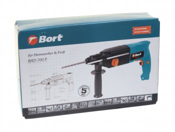 5 349 р. Перфоратор 700Вт 3Дж BORT BORT (Китай) bhd-700-p  с доставкой в г. Майкоп. Увеличить фотографию 3