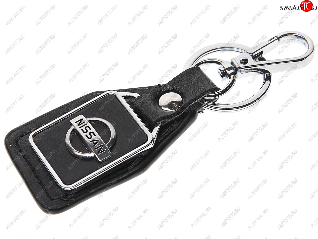 187 р. Брелок NISSAN металл, кожа MASHINOKOM MASHINOKOM bkn 002  с доставкой в г. Майкоп