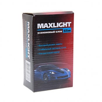 1 139 р. Блок контрольный Xenon 12V Slim MAXLIGHT MAXLIGHT bml msl 000-000  с доставкой в г. Майкоп. Увеличить фотографию 2